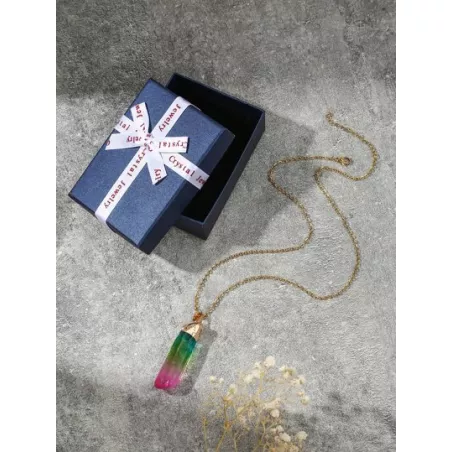 1 pieza Caja de regalo redondo de moda con estampado 7 piedra , unisex día festivo presente