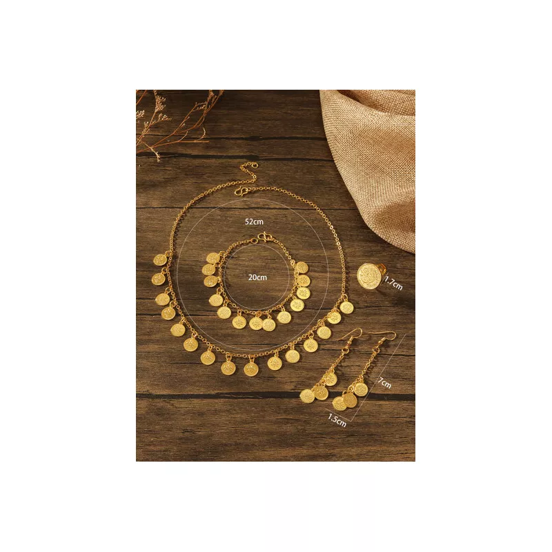 5 piezas/set Set joya europeo y americano estilo simple