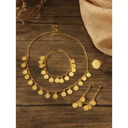 5 piezas/set Set joya europeo y americano estilo simple