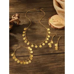 5 piezas/set Set joya europeo y americano estilo simple