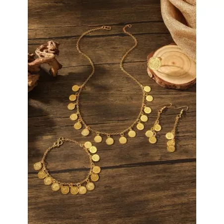 5 piezas/set Set joya europeo y americano estilo simple