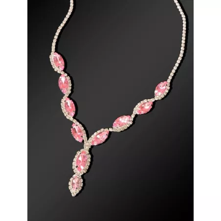 3 piezas dorado real con cuenta con perla con patrón de flor cuadrado Collar con colgante con Set pendiente