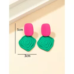 Pendientes largos geométricos