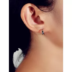 3 pares/set Pendientes de aro abierto moda aleación de zinc minimalista para mujeres para decoración diaria