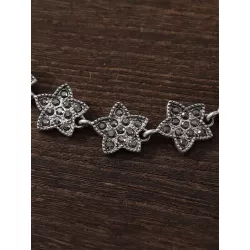 1 pieza Pulsera casual estilo artificial cristal & con estrella decorado señoras' , adecuado para verano celebración de días fes