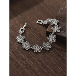 1 pieza Pulsera casual estilo artificial cristal & con estrella decorado señoras' , adecuado para verano celebración de días fes