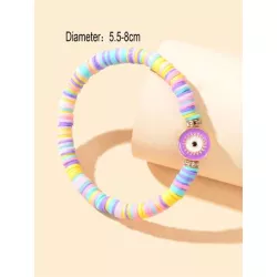 Pulsera con cuenta con diseño de ojo