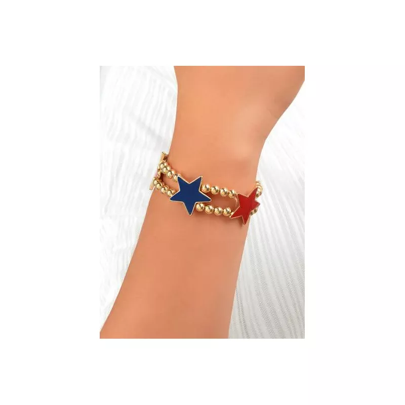 Pulsera con cuenta con diseño de estrella