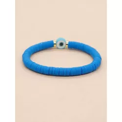 Pulsera con cuenta diseño de aojo