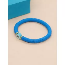 Pulsera con cuenta diseño de aojo