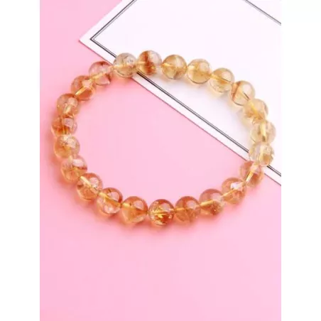 1 pieza Pulsera con cuenta moda piedra minimalista para mujeres para diariamente