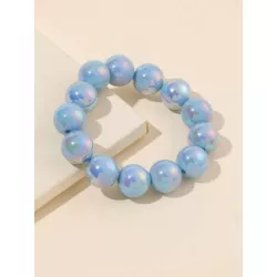 Pulsera con cuenta moda minimalista láser para mujeres para diariamente