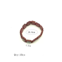 Hombres Pulsera con cuenta de madera