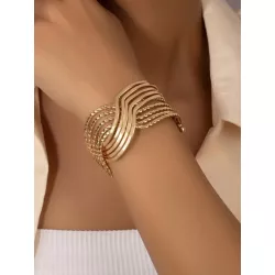 Pulsera abierta con abertura