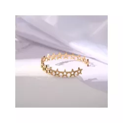 Pulsera abierta con abertura