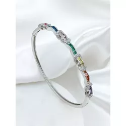 Brazalete zirconia cúbica adorno