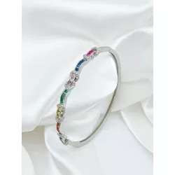 Brazalete zirconia cúbica adorno