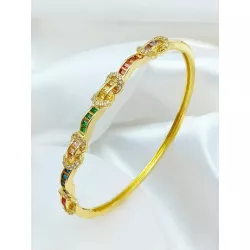 Brazalete zirconia cúbica adorno