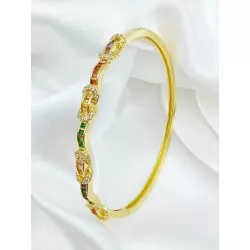 Brazalete zirconia cúbica adorno