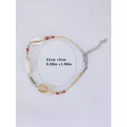 Pulsera con diseño de concha