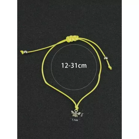 Pulsera con diseño de abeja