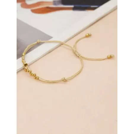 1 pieza Pulsera de cuerda de moda con diamante de imitación con estrella & con diseño de cuenta para mujeres para decoración dia