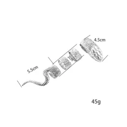 4 piezas Anillo con diseño de serpiente