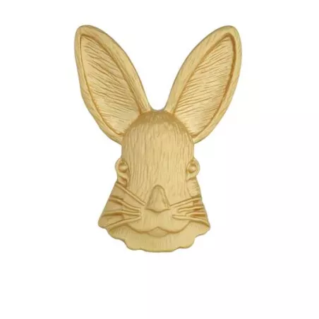 Broche con diseño de conejo