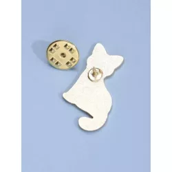 5 piezas/set Broche moda aleación de zinc con diseño de animal para mujeres para decoración diaria