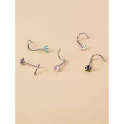 Anillo de labio Labret con decoración de serpiente a la moda, estilo Punk de acero inoxidable para mujeres y hombres, Clip falso