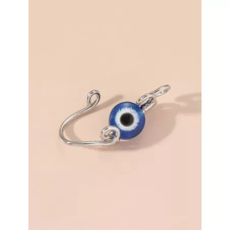 1 pieza Popular decoración de ojos cuff de nariz cobre simple y elegante para mujeres y niñas unisex joyería del cuerpo regalo j