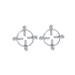 2pcs/set Minimalist Nipple Ring Popular Piercing Body Jewelry Gift For Women & Men