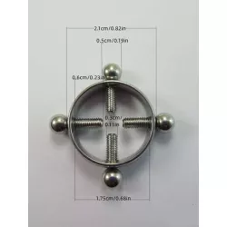 2pcs/set Minimalist Nipple Ring Popular Piercing Body Jewelry Gift For Women & Men