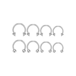 8 piezas Joya para piercing corporal Set