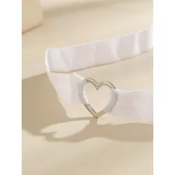 1 pieza Cadena de muslo moda con adorno de corazón para mujeres para decoración de cuerpo