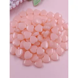 10 piezas/set Cuenta DIY en forma de corazón