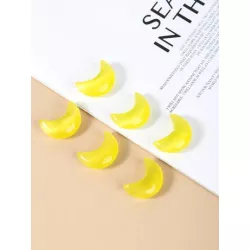 Accesorio de joya DIY creativo cristal natural con diseño de luna para mujeres para la fabricación de joyas de bricolaje