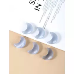 Accesorio de joya DIY creativo cristal natural con diseño de luna para mujeres para la fabricación de joyas de bricolaje