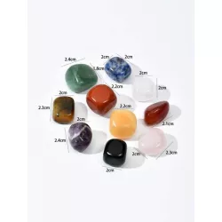 10 piezas/set Accesorio de joya DIY piedra