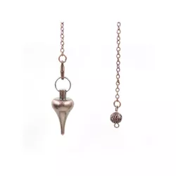 Simple Copper Solid Color Conical Bead Charm Chain For Necklace Bracelet Making