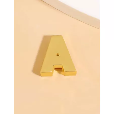 1 pieza Accesorio de joya DIY con diseño de letra