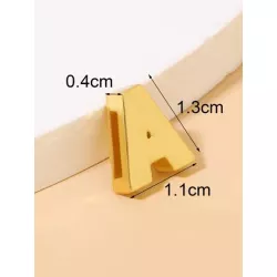 1 pieza Accesorio de joya DIY con diseño de letra