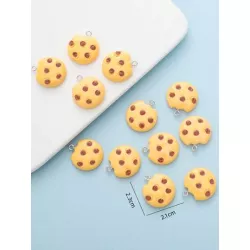 12 piezas galleta de galleta Colgante DIY , adecuado para haciendo Collar , Pendientes , Llavero ,