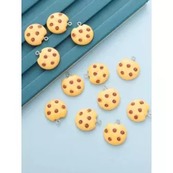 12 piezas galleta de galleta Colgante DIY , adecuado para haciendo Collar , Pendientes , Llavero ,