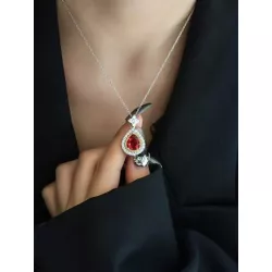 Collares con Colgante de Bisutería Fina