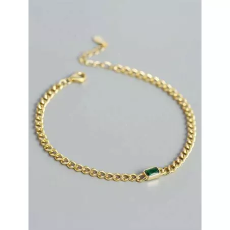 Pulsera zirconia cúbica