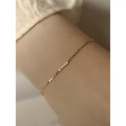 1 pieza Pulsera moda zirconia cúbica adorno plata esterlina para mujeres para decoración diaria