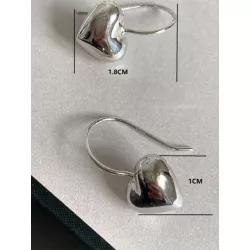 3 piezas/1 juego moda plata esterlina Pendientes largos Collar con colgante Set joya para mujeres para regalo