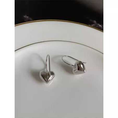 3 piezas/1 juego moda plata esterlina Pendientes largos Collar con colgante Set joya para mujeres para regalo