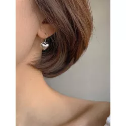 3 piezas/1 juego moda plata esterlina Pendientes largos Collar con colgante Set joya para mujeres para regalo